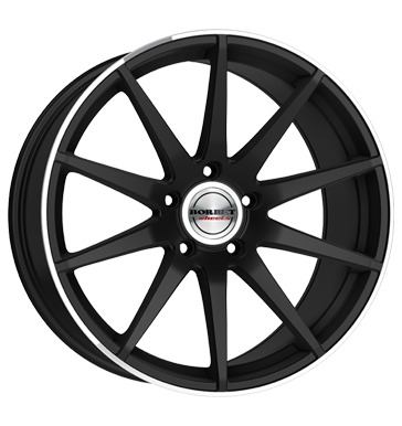 pneumatiky - 8.5x19 5x120 ET30 Borbet GTX schwarz black rim polished matt Offroad cel rok od 17,5 