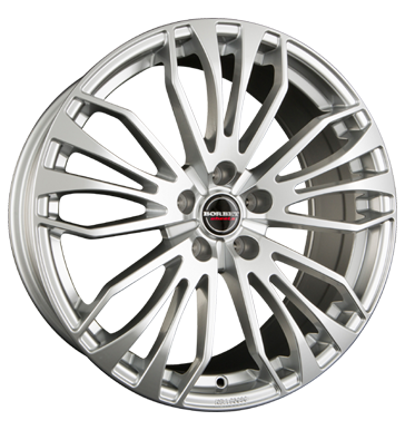 pneumatiky - 8.5x19 5x112 ET32 Borbet RB silber sterling silver Breyton Rfky / Alu motocykl ventil Ecanto Predaj pneumatk