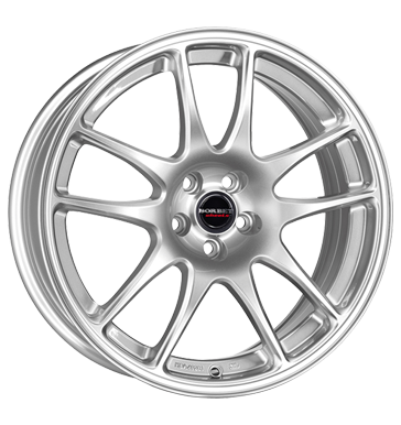 pneumatiky - 6.5x16 5x100 ET38 Borbet RS silber brillant silver Pouzdra & schovna Rfky / Alu prumyslov pneumatiky Rial b2b pneu