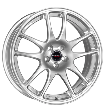 pneumatiky - 7x17 4x98 ET35 Borbet RS silber brillant silver rfky Rfky / Alu VOLKSWAGEN rukavice pneu b2b