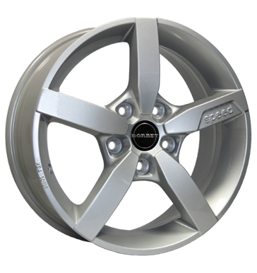 pneumatiky - 7x17 5x114.3 ET40 Borbet T1 silber crystal silver MB-DESIGN Rfky / Alu nemrznouc smes VOLKSWAGEN pneu b2b