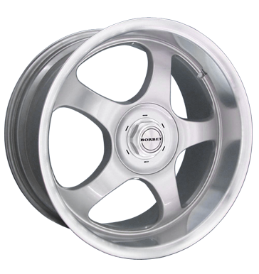 pneumatiky - 8x18 5x120 ET35 Borbet TD silber silber Horn poliert hadice Rfky / Alu Samolepka + filmy kmh-Wheels trhovisko