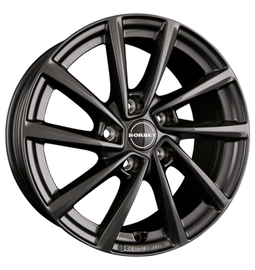 pneumatiky - 7x17 5x112 ET49 Borbet V grau / anthrazit mistral anthracite glossy Motocykly a motocyklov dly Rfky / Alu ocelov rfek Rdc nprava odpruzen pneumatiky