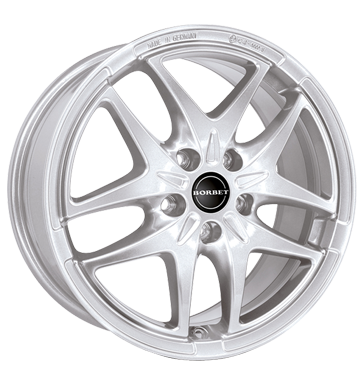 pneumatiky - 7x17 5x112 ET54 Borbet XB silber crystal silver sportovn KOLA Rfky / Alu Offroad cel rok designov antny Velkoobchod