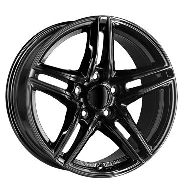 pneumatiky - 7.5x17 5x112 ET30 Borbet XR schwarz black glossy mitsubishi Rfky / Alu Cromodora autokosmetiky pneu b2b