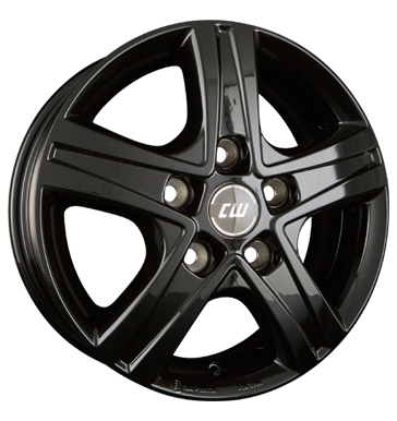 pneumatiky - 6.5x16 5x120 ET52 Borbet CWD schwarz black glossy Jerry a prslusenstv Rfky / Alu Baro hadice pneus