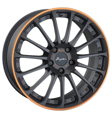 pneumatiky - 7.5x18 5x112 ET48 Breyton Magic CW mehrfarbig matt grey with orange anodized lip Ovldn rdiov dlkov Rfky / Alu Offroad letn Vnitrn vybaven Predaj pneumatk