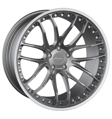 pneumatiky - 9x21 5x120 ET33 Breyton Race GTP grau / anthrazit matt gun small polished lip Elektrick Rfky / Alu charakteristiky Hreby / Matice velkoobchod s pneumatikami