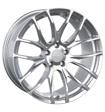 pneumatiky - 8.5x18 5x120 ET42 Breyton Race GTS2 silber hyper silver Borbet Rfky / Alu Lehk nkladn vozidla pln rok od 17,5 