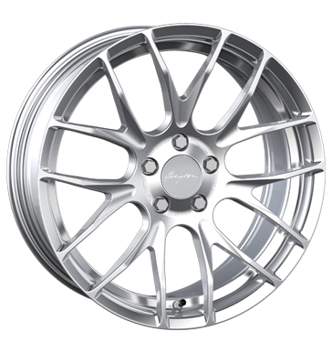 pneumatiky - 7x17 4x100 ET40 Breyton Race GTS-R silber hyper silver undercut EXCENTRI Rfky / Alu prce Drkov / Kosile trhovisko