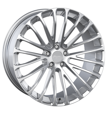 pneumatiky - 8.5x18 5x120 ET48 Breyton Race LS silber hyper silver FONDMETAL Rfky / Alu odpadn olej Oldtimer dly pneus