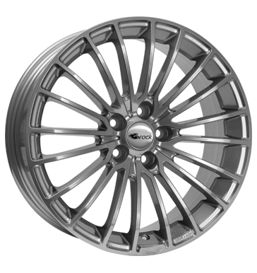 pneumatiky - 8x19 5x114.3 ET38 Brock B24 chrom super chromsilber palivo Rfky / Alu dly na nkladn auta automobilov sady Hlinkov disky