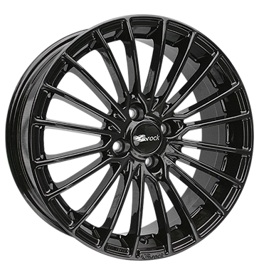 pneumatiky - 7x17 4x98 ET35 Brock B24 schwarz schwarz glanz rukavice Rfky / Alu Chafers: Motocykl Offroad Zimn 17.5 