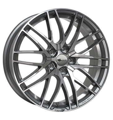 pneumatiky - 7.5x17 5x120 ET35 Brock B30 grau / anthrazit himalaya grey vollpoliert Offroad Zimn 17.5 