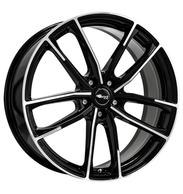 pneumatiky - 8x18 5x112 ET35 Brock B38 schwarz schwarz glanz vollpoliert Proline Kola Rfky / Alu Navigacn CD + software Kondenztory + Equalizer pneu