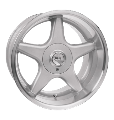 pneumatiky - 7.5x16 4x108 ET25 Brock B1 silber silber Horn poliert Wheelworld Rfky / Alu Lorinser Lehk ventil vozy / vozy Velkoobchod