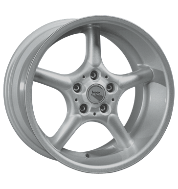 pneumatiky - 9.5x18 5x112 ET20 Brock B12 silber chromsilber light Wheelworld Rfky / Alu Cel rok vuz Lehk nkladn vuz cel rok pneus