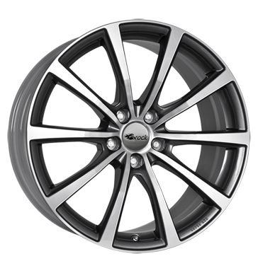 pneumatiky - 9.5x19 5x112 ET48 Brock B32 grau / anthrazit himalaya grey vollpoliert VOLKSWAGEN Rfky / Alu PKW lto nepromokav odev Autodlna