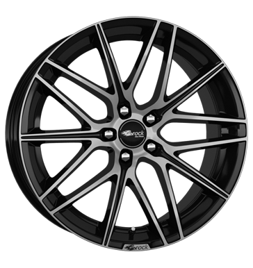 pneumatiky - 7.5x17 5x115 ET38 Brock B34 schwarz schwarz glanz vollpoliert Axxion Rfky / Alu tazn zarzen Motorsport velkoobchod s pneumatikami