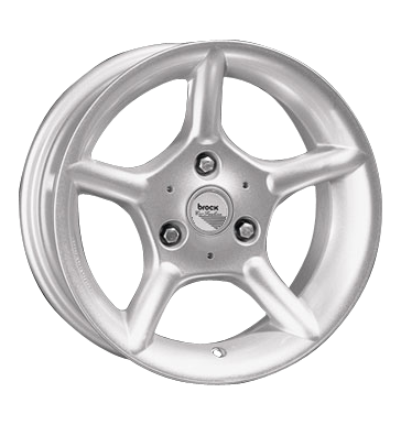 pneumatiky - 6.5x15 3x112 ET26 Brock B7 silber kristallsilber Wheelworld Rfky / Alu Chafers: Nkladn / podvalnk Motocyklov zvody Velkoobchod