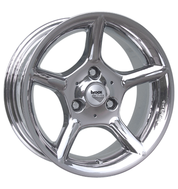 pneumatiky - 5.5x15 3x112 ET30 Brock B7 chrom slc-chrom rfky Rfky / Alu osvetlen automobilov sady Prodejce pneumatk