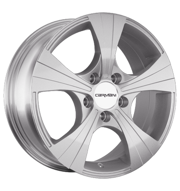 pneumatiky - 6.5x16 5x112 ET49 Carmani 11 Rush OR.D. silber kristallsilber PKW lto Rfky / Alu Offroad Wintergreen nosic kol trziste