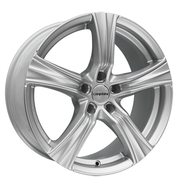 pneumatiky - 7x16 5x112 ET35 Carmani 6 Impact silber kristallsilber Leichtkraftrad dly Rfky / Alu GS-Wheels Drkov / Kosile b2b pneu