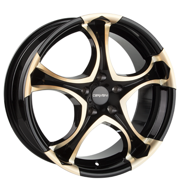 pneumatiky - 8.5x18 5x120 ET35 Carmani 4 Deepnex gold gold polish Truck lto od 17,5 