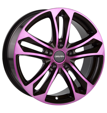 pneumatiky - 7x16 5x112 ET47 Carmani 5 Arrow OR.D. mehrfarbig pink polish Lehk nkladn auto lto od 17,5 