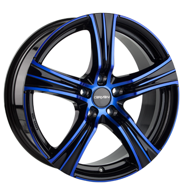 pneumatiky - 7x16 5x120 ET35 Carmani 6 Impact blau blue polish zesilovac Rfky / Alu tesnen psy Autoprodejce