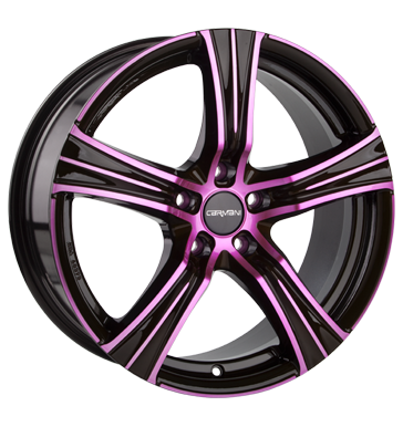 pneumatiky - 7.5x17 5x114.3 ET35 Carmani 6 Impact mehrfarbig pink polish autokosmetiky Rfky / Alu sterac prednho skla regly pneumatik trziste