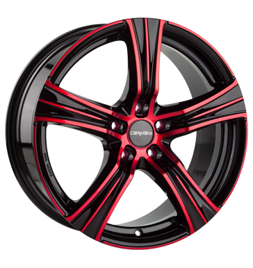 pneumatiky - 6.5x15 5x100 ET38 Carmani 6 Impact rot red polish vfuk Rfky / Alu Proline Kola Offroad letn Velkoobchod