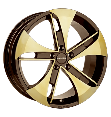 pneumatiky - 8.5x19 5x120 ET15 Carmani 7 Punch mehrfarbig brown gold polish Oldtimer dly Rfky / Alu elektrick spotrebice Auto-Tuning + styling pneu b2b