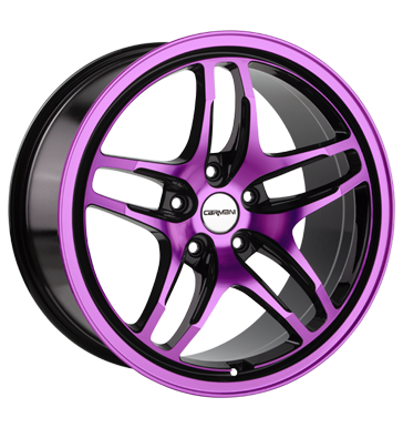 pneumatiky - 9.5x19 5x120 ET40 Carmani 8 Liberty mehrfarbig pink polish motec Rfky / Alu Lehk nkladn automobil v zime Tomason pneumatiky