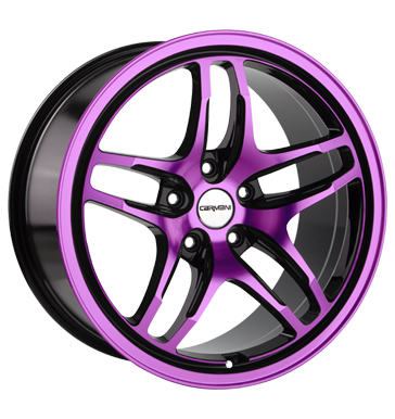 pneumatiky - 8x18 5x112 ET47 Carmani 8 Liberty mehrfarbig pink polish Wiechers SPORT Rfky / Alu autodly USA Kamiony pln rok od 17,5 