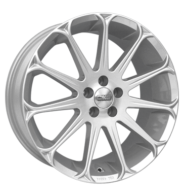 pneumatiky - 8.5x19 5x108 ET45 CMS C6 silber hochglanz silber zvedk Rfky / Alu Rondell Motorsport Autoprodejce