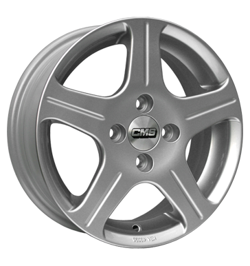 pneumatiky - 5.5x14 4x98 ET35 CMS C7 silber silber lackiert auta v zime Rfky / Alu Rim luzka (nhradn dly) Globln komise Predaj pneumatk