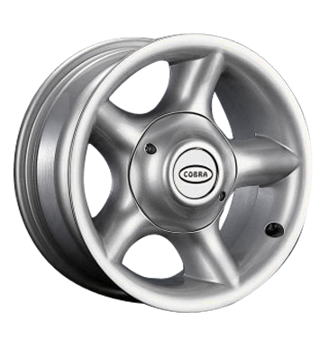 pneumatiky - 7x15 5x139.7 ET10 Cobra Alaska silber silber lackiert Barracuda Rfky / Alu INDIVIDUAL Cel rok vuz pneumatiky