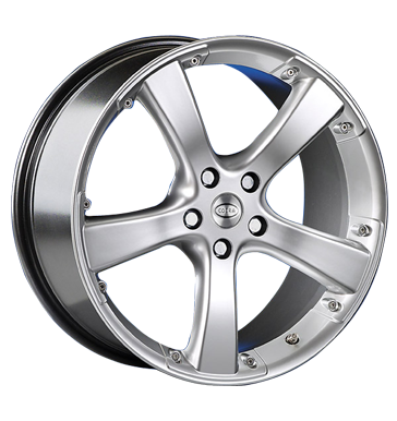 pneumatiky - 8.5x19 5x114.3 ET25 Cobra CN4 silber silber XTRA Rfky / Alu Axxion hadice pneu