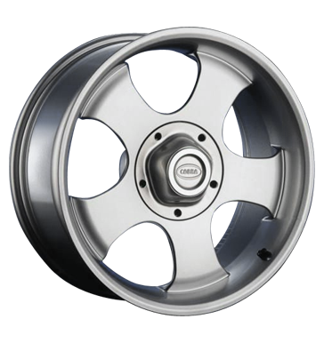 pneumatiky - 7x16 5x130 ET38 Cobra Grenada4x4 silber silber lackiert auto havarijn kola Rfky / Alu Pce o automobil + drzba kalhoty pneu