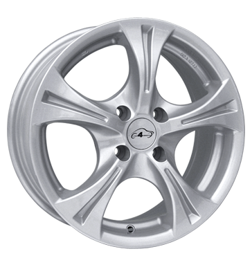 pneumatiky - 6.5x15 4x108 ET15 Com4Wheels Andromeda silber silber lackiert Truck Winter od 17,5 