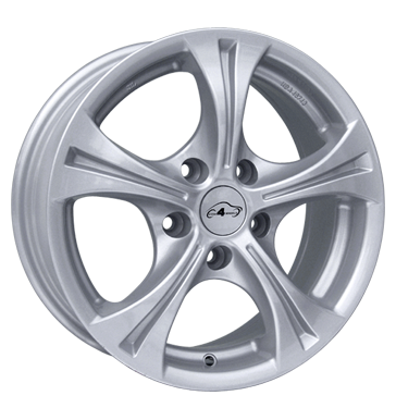 pneumatiky - 6.5x15 5x100 ET38 Com4Wheels Andromeda silber silber lackiert tazn zarzen Rfky / Alu rukavice motocykl Autoprodejce