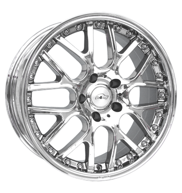 pneumatiky - 7.5x17 5x110 ET38 Com4Wheels Avalon chrom chrom prce Rfky / Alu motocykl Cross realizovat pneumatiky