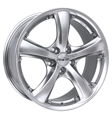 pneumatiky - 7.5x16 5x110 ET35 Com4Wheels Blade silber highgloss systm Rfky / Alu Hadice / Chafers Autordio Rarity Hlinkov disky