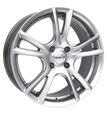 pneumatiky - 7.5x18 4x98 ET35 Com4Wheels Calypso silber highgloss nemrznouc smes Rfky / Alu koncovky CARLSSON Predaj pneumatk