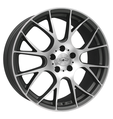 pneumatiky - 8x18 5x105 ET40 Com4Wheels Crossover grau / anthrazit graphit Hartge Rfky / Alu Barracuda mastek Prodejce pneumatk