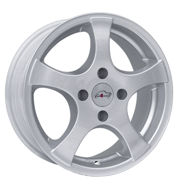 pneumatiky - 7x17 4x98 ET38 Com4Wheels Cruise silber silber lackiert palivo Rfky / Alu ABSENCE rucn nrad pneu b2b