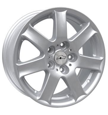 pneumatiky - 7.5x17 5x112 ET36 Com4Wheels Flair silber silber lackiert Helma Prslusenstv + Hled Rfky / Alu Americk vozy GS-Wheels b2b pneu