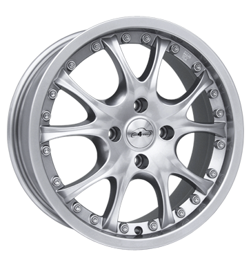 pneumatiky - 7x17 4x98 ET38 Com4Wheels Dracon silber highgloss kolobezka zvodn Rfky / Alu Interir / pylov filtr exkluzivn linka pneumatiky