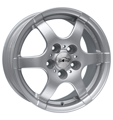 pneumatiky - 7.5x17 5x114.3 ET47 Com4Wheels Giro silber silber lackiert sterac prednho skla Rfky / Alu provozn zarzen tdenn disky